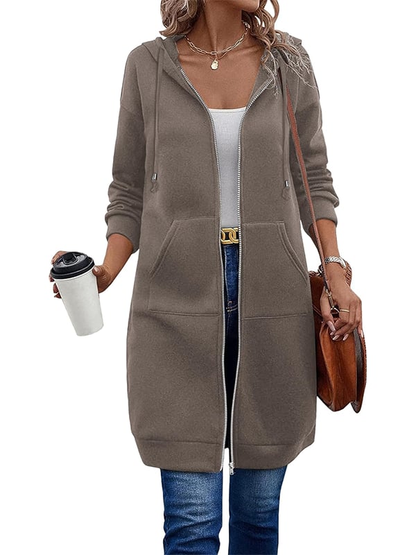 🥳Last Day Sale 64% Off🔥Women Casual Zip up Fleece Hoodies