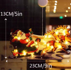 🔥Black-Friday-Mega-Angebot – 50 % Rabatt!🎄 Weihnachts-Fensterlichter💡