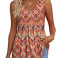💖LAST DAY SALE ✨Women Dressy Sleeveless V Neck Babydoll Tank Tops