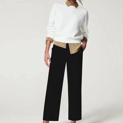 👖2025 HOT SALE 50% OFF💷Stretch Twill Cropped Wide Leg Pants