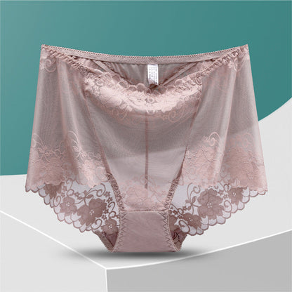 🔥Hot Sale🔥Ladies Silk Lace Handmade Panties