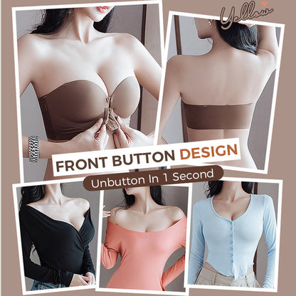 🔥 Buy One Get One Free！🔥2025 Hot Sale👙Style No-Shave Gathering Support Bra for Women