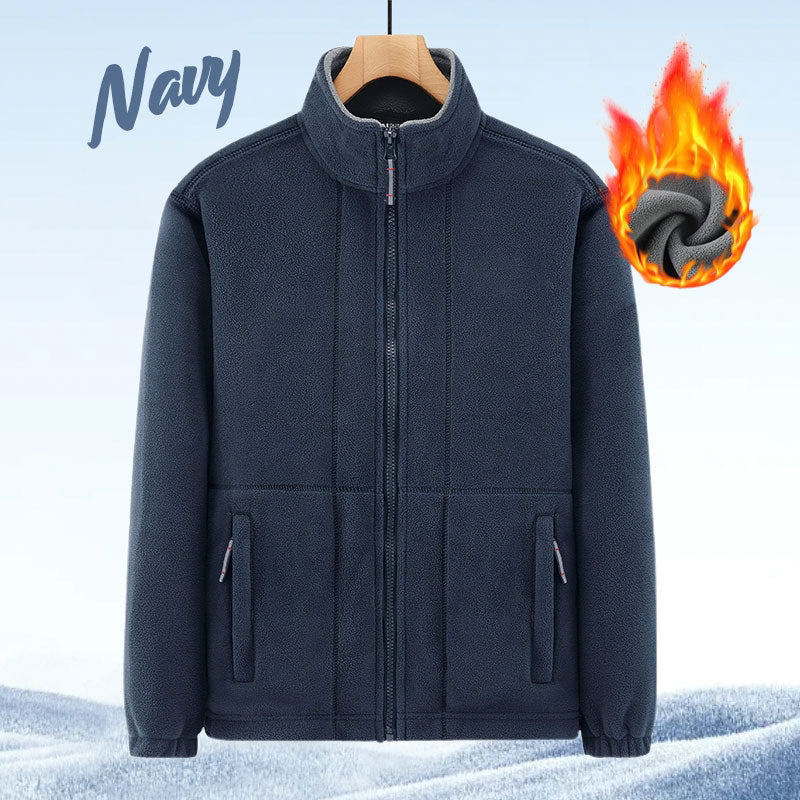 ✈️Free Shipping🔥 On Pre-Fall Advance Sale 🔥 - Men's Reversible Fleece Jacket (50% off)