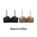 🔥 Buy One Get One Free！🔥2025 Hot Sale👙Style No-Shave Gathering Support Bra for Women