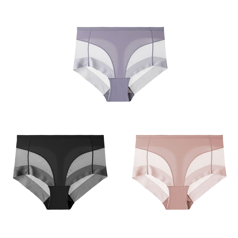 🎁Buy 2 get 1 Free⏳High Waist Ice Silk Seamless Shaping Briefs（3PCS）