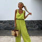 ✨Summer Style Alert🌸Women's Sleeveless Wide Leg Jumpsuit - Effortless Elegance!