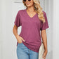 💕Mother's Day Promotion- UP TO 49% OFF🌷V-Neck Solid Color Loose Ladies Tops