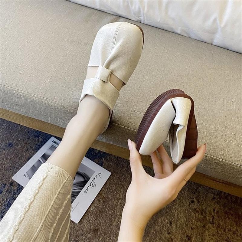 🔥Hot Sale 50% Off🔥Plus-size Cut-Out Design Flat Mules