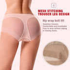 🎁Buy 2 get 1 Free⏳High Waist Ice Silk Seamless Shaping Briefs（3PCS）