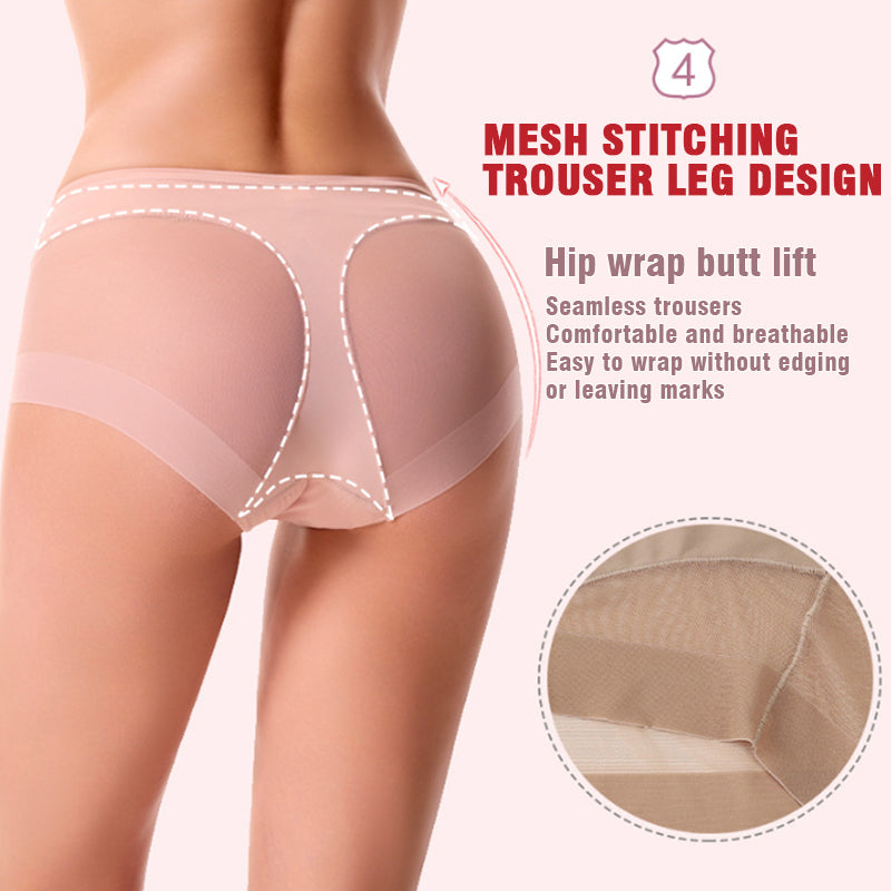 🎁Buy 2 get 1 Free⏳High Waist Ice Silk Seamless Shaping Briefs（3PCS）