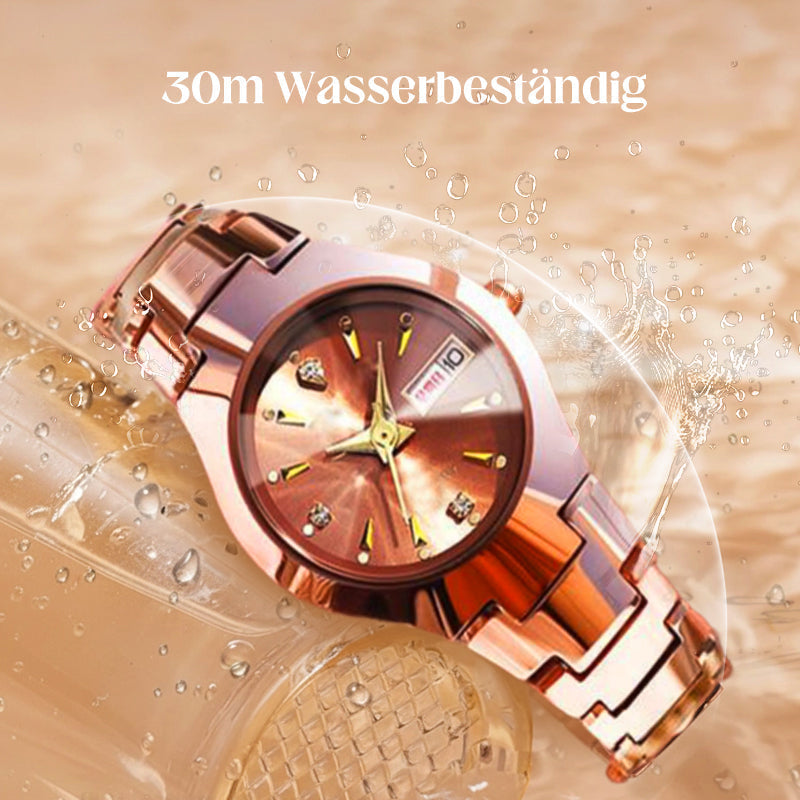 🔥Weihnachtsverkauf – bis zu 50 % Rabatt🎅  Elegante wasserdichte Damenuhr