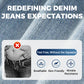 ⏳Time-limited Special⏰Fashion Lace Patchwork Denim Jeans