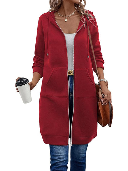 🥳Last Day Sale 64% Off🔥Women Casual Zip up Fleece Hoodies