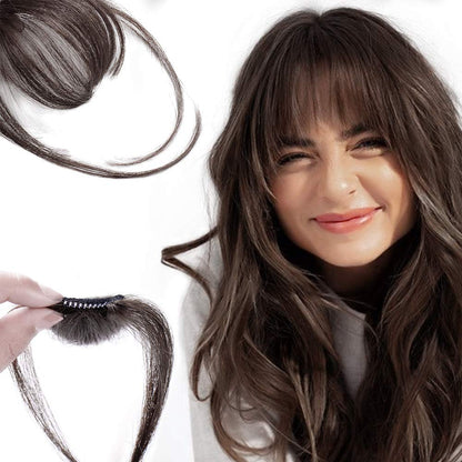 🔥Limited Sale 50% OFF🔥Clip In Bangs 100% Human Hair Extensions Air Bangs
