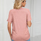 💕Mother's Day Promotion- UP TO 49% OFF🌷V-Neck Solid Color Loose Ladies Tops
