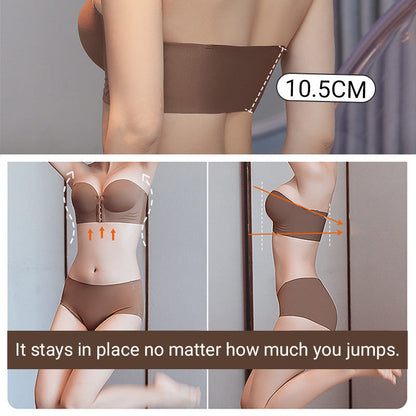 🔥 Buy One Get One Free！🔥2025 Hot Sale👙Style No-Shave Gathering Support Bra for Women