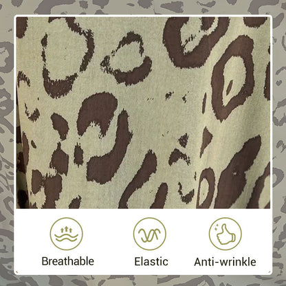 💖Limited Sale 50% OFF💖Safari Chic Leopard Dress
