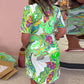 🌷Limited Time Offer 50% OFF🌸Women Colorful Printed V-Neck Dress💐