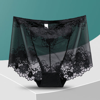 🔥Hot Sale🔥Ladies Silk Lace Handmade Panties