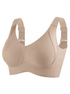 🎁Buy 1 Get 2 Free💕Women's Ribbed Push Up Adjustable Wireless Bra