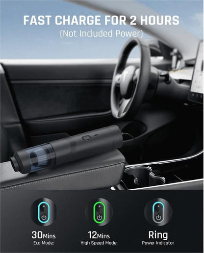 💥Díol an Lae Deiridh 49% de thalamh💥🚗🍃Folúsghlantóir Gluaisteáin Gan Sreang Slim V8 Mate Ardchumhachta 12000Pa/30AW