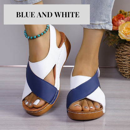 🔥Big price reduction🔥 - Women's Ultra Comfortable Slope Heel Orthopaedic Sandals
