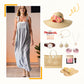 🌸NEW HOT SALE✨ Casual Striped Camisole Dress – Effortless Style & Comfort! 💖