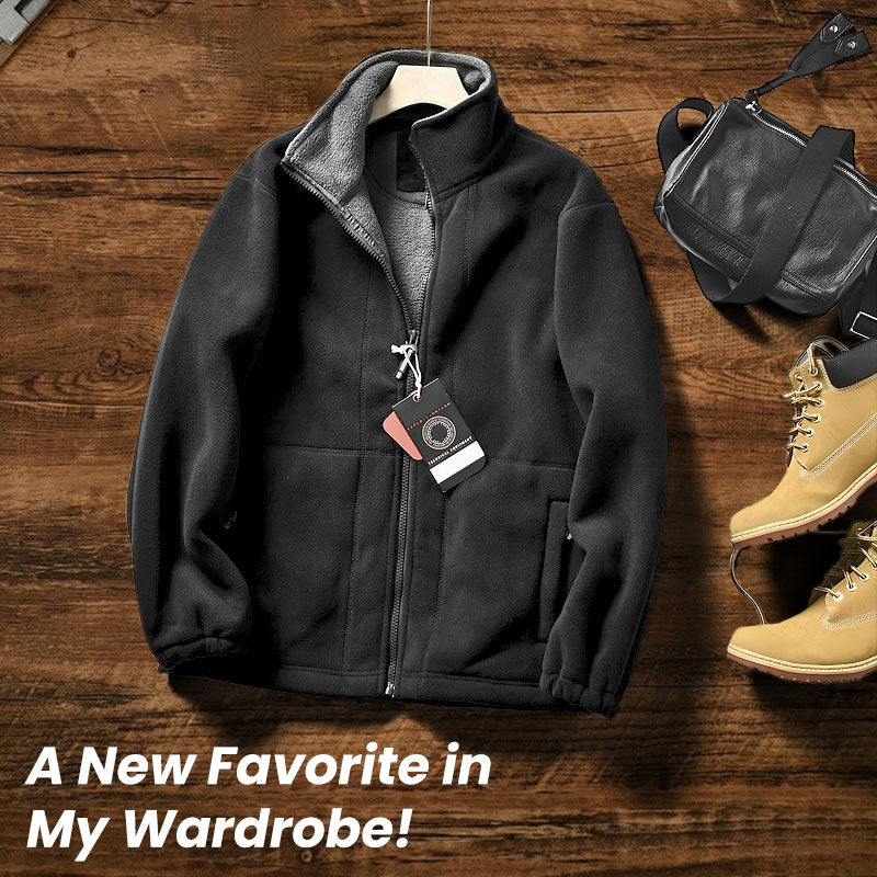 ✈️Free Shipping🔥 On Pre-Fall Advance Sale 🔥 - Men's Reversible Fleece Jacket (50% off)