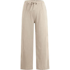 🔥2025 NEW SALES - 50% OFF🔥Women's Summer Cotton Linen Wide Leg Pants