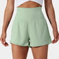 ✨️2025 Hot Sale 60% OFF🥰High Waisted 2-in-1 Yoga Shorts & Side Pockets