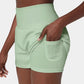 ✨️2025 Hot Sale 60% OFF🥰High Waisted 2-in-1 Yoga Shorts & Side Pockets