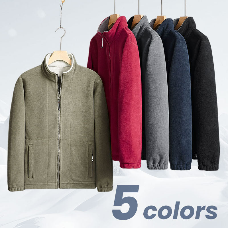 ✈️Free Shipping🔥 On Pre-Fall Advance Sale 🔥 - Men's Reversible Fleece Jacket (50% off)