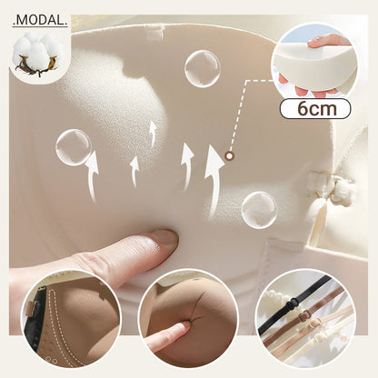 🔥 Buy One Get One Free！🔥2025 Hot Sale👙Style No-Shave Gathering Support Bra for Women