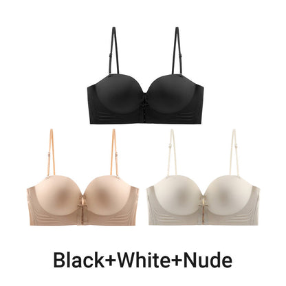 🔥 Buy One Get One Free！🔥2025 Hot Sale👙Style No-Shave Gathering Support Bra for Women