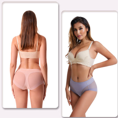 🎁Buy 2 get 1 Free⏳High Waist Ice Silk Seamless Shaping Briefs（3PCS）