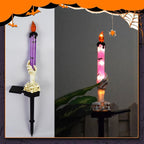 🔥BUY MORE SAVE MORE🥳Each Only ￡9.99!!!💀Solar Powered Skull Candle Light