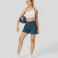 ✨️2025 Hot Sale 60% OFF🥰High Waisted 2-in-1 Yoga Shorts & Side Pockets