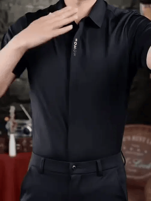 🔥New Arrivals🔥Men's Ice Silk Quick-drying Business Shirt