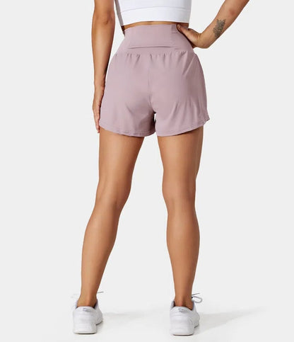 ✨️2025 Hot Sale 60% OFF🥰High Waisted 2-in-1 Yoga Shorts & Side Pockets