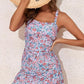💥Big price reduction！🩱Women Vintage Tummy Control Two Piece Tankini Swimsuits