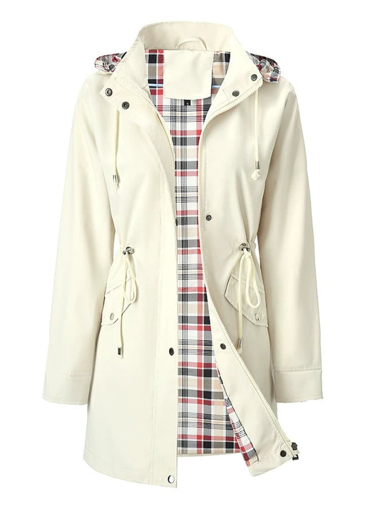 🍂Herbstrabatt 49 %💗🧥Ultimative karierte wasserdichte Jacke für Frauen🍃