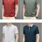🔥2025 NEW SALES - 50% OFF🔥Summer new men's striped jacquard waffle short-sleeved T-shirt