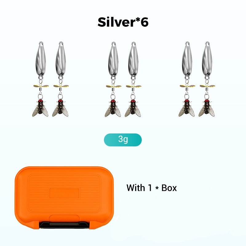 🎣Leurre de pêche à hélice en métal pour attraper du poisson