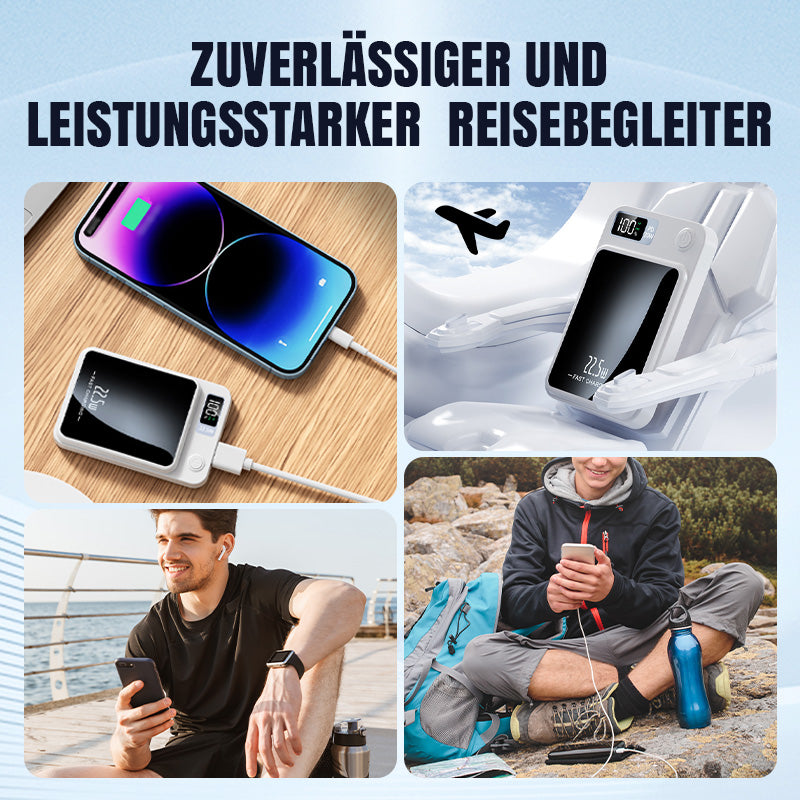 ⚡️💪 10000mAh Powerbank – 22.5W Schnellladen & Ultradünn!