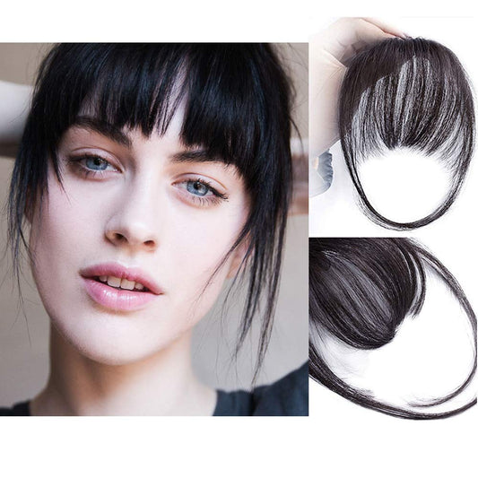 🔥Limited Sale 50% OFF🔥Clip In Bangs 100% Human Hair Extensions Air Bangs