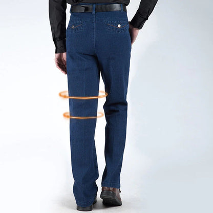 🔥Big Sale 57% OFF🔥Men's High Waist Straight Cut Jeans