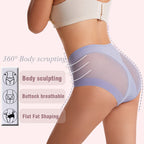 🎁Buy 2 get 1 Free⏳High Waist Ice Silk Seamless Shaping Briefs（3PCS）