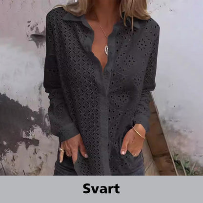 💥Limited Time Sale💃Hand-carved Feature Cutout Shirt
