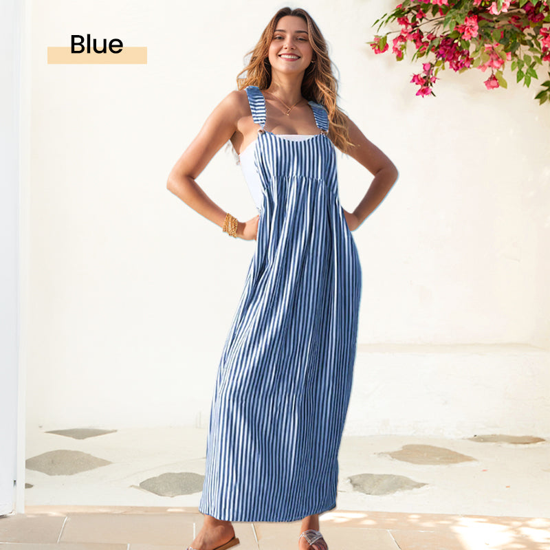 🌸NEW HOT SALE✨ Casual Striped Camisole Dress – Effortless Style & Comfort! 💖