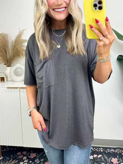 🌸Summer Specials🌸Women's Raw Edge Boxy Tee